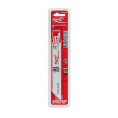 MILWAUKEE Milwaukee 48-00-5184 6 inches 18 TPI Thin Kerf Sawzall® Blades (5 Pk)