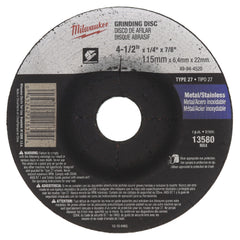 MILWAUKEE Milwaukee 49-94-4520 Grinding Disc 4-1/2 x 1/4