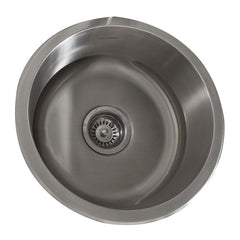 AMERICAN STANDARD American Standard 18SB.7001600S.075 Portsmouth 16-3/8 x 16-3/8 in. 18 ga Stainless Steel Single Bowl Undermount Bar Sink