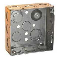 EATON Crouse-Hinds TP436 Steel Deep Outlet Box 4-Inch x 4-Inch x 2-1/8-Inch