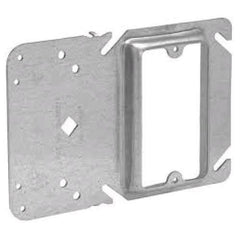 EATON Crouse Hinds TP31000 Steel 1-Gang Outlet Box Cover 4-Inch x 4-Inch x 5/8-Inch