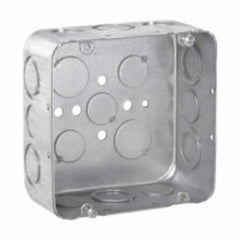 EATON Crouse Hinds TP563 Steel Deep Outlet Box 4-11/16-Inch x 4-11/16-Inch x 2-1/8-Inch 42-Cubic-Inch