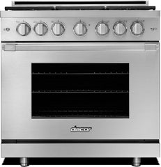 DACOR Dacor HGPR36SNG 36 Inch Pro-Style Gas Range with 6 Sealed Burners 5.2 cu. ft.