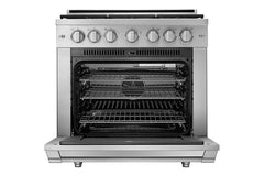 DACOR Dacor HGPR36SNG 36 Inch Pro-Style Gas Range with 6 Sealed Burners 5.2 cu. ft.