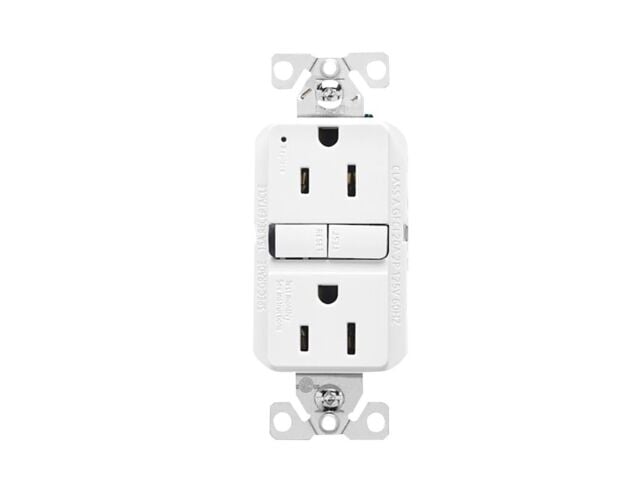 EATON Eaton GF15W Slim GFCI Receptacle 15A