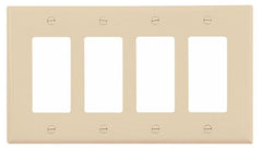 EATON Eaton PJ264V Wallplate 4 Gang Decorator