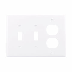 EATON Eaton PJ28W combination wallplate three-gang mid-size