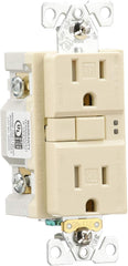 EATON Eaton TRSGF15V Wiring GFCI Self-Test 15A -125V Tamper Resistant Duplex Receptacle with Standard Size Wallplate