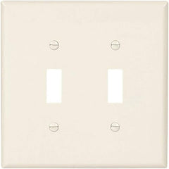 EATON Eaton PJ2LA 2G TOGL WL PLT Wallplate