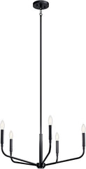 KICHLER Kichler 52717BK Madden Chandelier 60 W