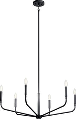 KICHLER Kichler 52718BK Madden Chandelier 60 W