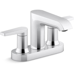 KOHLER Kohler 37894-4-CP Hint Centerset bathroom sink faucet, 1.2 gpm