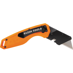 KLEIN TOOLS Klein Tools 44302 Folding Utility Knife Locks Open @ 135 Degrees or 180 Degrees