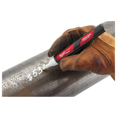 MILWAUKEE Milwaukee 48-22-3711 INKZALL Nib Point White Liquid Paint Job Site Marker