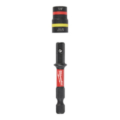 MILWAUKEE Milwaukee 49-66-4542 Shockwave Impact Duty 1/4 and 5/16 x 2-1/4 Quik-Clear 2-in-1 Magnetic Nut Driver