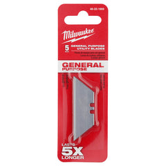 MILWAUKEE Milwaukee 48-22-1905 5 pc General Purpose Utility Blades