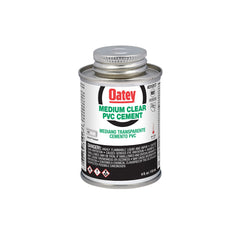 OATEY Oatey 31017 4 Oz. Medium Bodied Clear PVC Cement