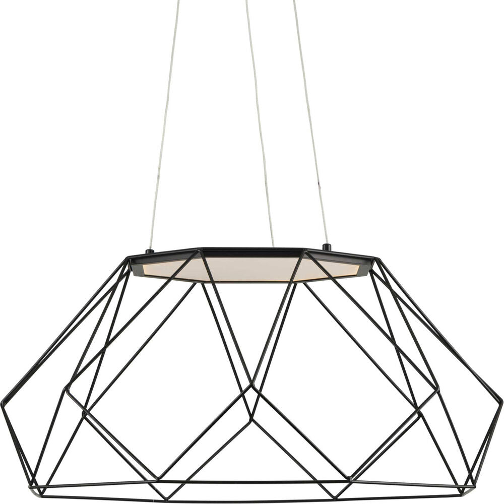 PROGRESS LIGHTING Progress Lighting P500320-031-30 Geodesic LED Pendant 38W 27.1 inch