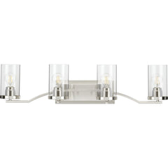 PROGRESS LIGHTING Progress Lighting P300259-009 4-Light Bath and Vanity Light 60-Watt