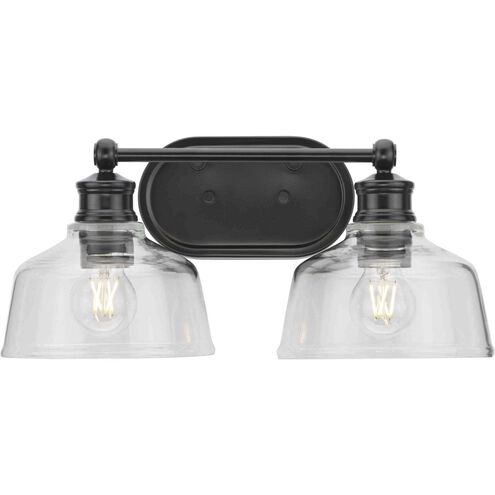 PROGRESS LIGHTING Progress Lighting P300396-31M Singleton 2 Light 17 inch Bath Vanity Wall Light