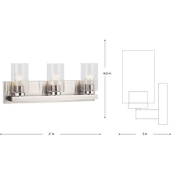 PROGRESS LIGHTING Progress Lighting P300388-009 Goodwin 3 Light Vanity Light
