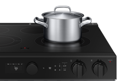 SAMSUNG Samsung NSE6DG8502SRAA Bespoke Slide-in Electric Range 6.3 cu. ft.