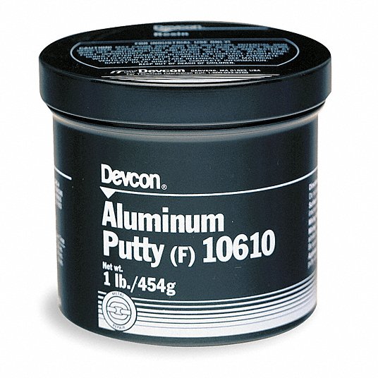 DEVCO Devco 10610 Aluminium-Filled Putty (F) Hardener - 1 lb Kit