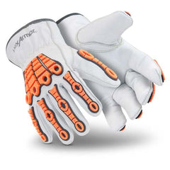 HEXARMOR Hexarmor 4060-XXXXL (13) Chrome SLT Goatskin Leather And TPR Cut Resistant Gloves 4X