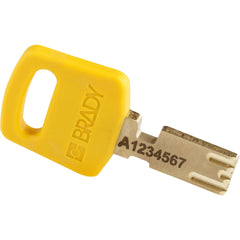 BRADY Brady 150225 Nylon Lock Ylw 38mm Steel Shkl Kd 6 Pk