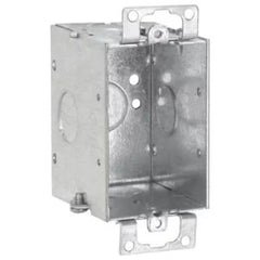 EATON Crouse Hinds TP218 Steel 1-Gang Gangable Switch Box 2-Inch x 3-Inch x 2-1/2-Inch 12.5-Cubic-Inch