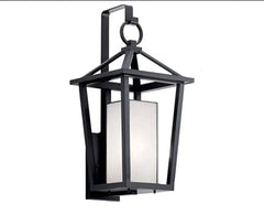 KICHLER Kichler 49878BK Pai 1 Light Large Outdoor Wall Lantern 26.25 Inches Tall By 11.75 Inches Wide