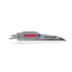 LENOX Lenox 1832143 Demolition CT 9 In. 6 TPI Wood w/Nails Demolition Reciprocating Saw Blade
