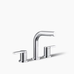 KOHLER Kohler 33592-4-CP Elate Widespread Bathroom Faucet, 1.2 Gpm