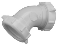 OATEY Oatey P9665 45 Degree Elbow Slip Joint 1-1/2 45 DBL S J EL PVC
