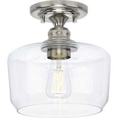 PROGRESS LIGHTING Progress Lighting P350214-009 Aiken Collection 1-Light Farmhouse Flush Mount Light