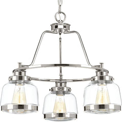 PROGRESS LIGHTING Progress Lighting P400057-104 Judson 3-Light Farmhouse Chandelier