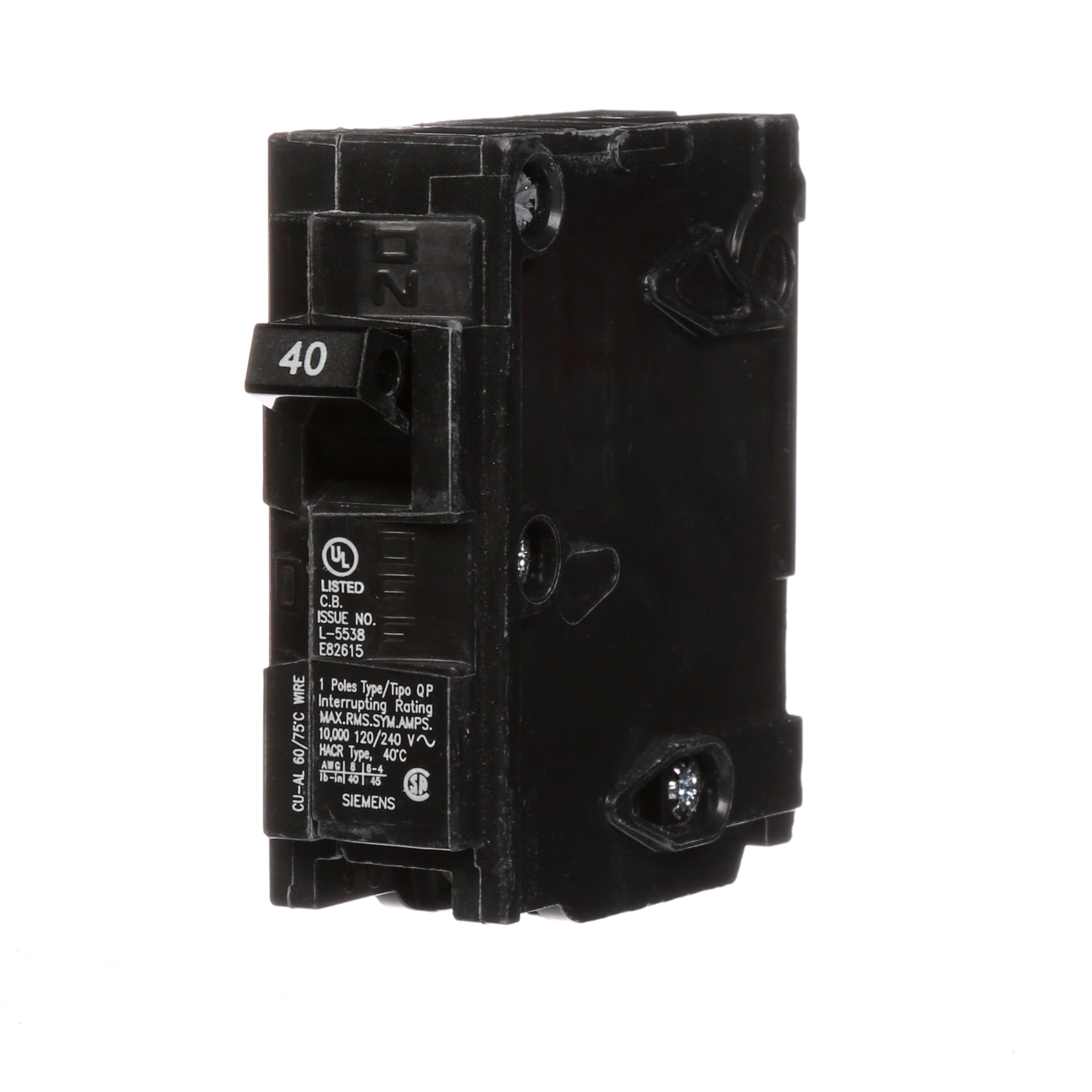 SIEMENS Siemens Q140 Breaker 40 Amp