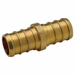 ZURN Zurn QQC64GX Coupling, Brass, Barbed X Barbed, 3/4 Inch Pipe Size, 1 1/2 Inch Overall Length (Pack of 10)