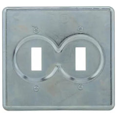 EATON Crouse Hinds S322 series S series snap switch cover 2-gang
