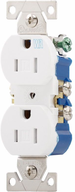 EATON Eaton TWR270GY Duplex Receptacle 15A 125V