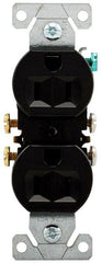 EATON Eaton 270BLK Straight Blade Duplex Receptacle 125 VAC 15 A 2 Poles