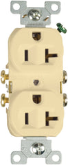 EATON Eaton CR20V Duplex Straight Blade Receptacle 20 A, 125 VAC, NEMA 5-20R