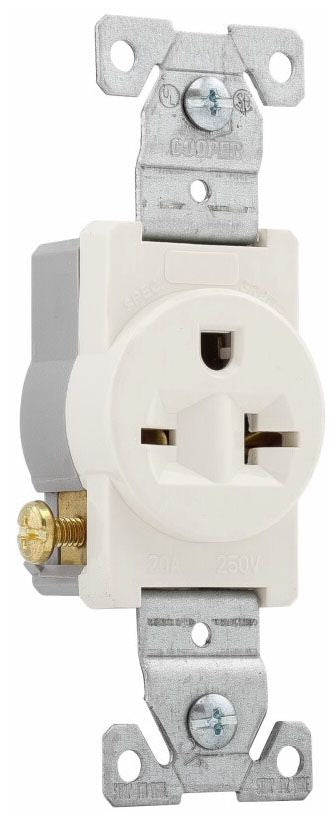 EATON Eaton 1876LA Single Grounding Receptacle 250V