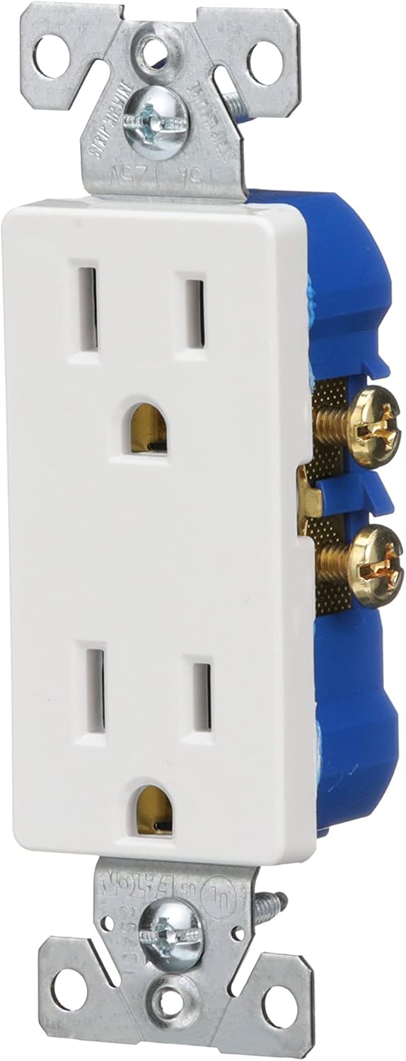 EATON Eaton TR1107W Duplex Receptacle 15A