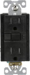 EATON Eaton TRSGF15BK Arrow Hart Duplex Tamper-Resistant GFCI Receptacle 15A