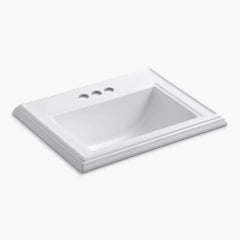 KOHLER Kohler K-2241-4-0 Memoirs Self-Rimming Bathroom Sink 4 inches Centers REPLACEMENT K-2337-4-0
