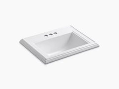 KOHLER Kohler K-2241-4-0 Memoirs Self-Rimming Bathroom Sink 4 inches Centers REPLACEMENT K-2337-4-0