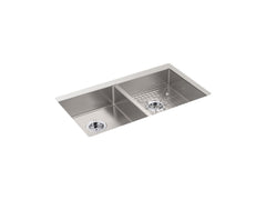 KOHLER Kohler 33160-NA Strive 32 inches undermount double-bowl kitchen sink
