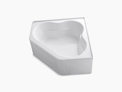 KOHLER Kohler 1161-LA-0 Tercet 60 x 60 in. Soaker Corner Bathtub Center Drain
