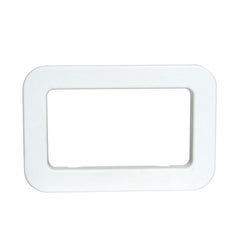 OATEY Oatey 38496 Washing Machine Outlet Box Faceplate 10-1/5 Inch Width x 7-2/5 Inch Height